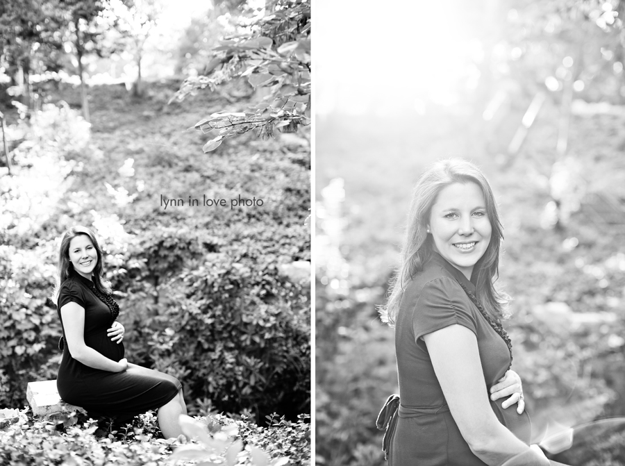 Maternity session in park