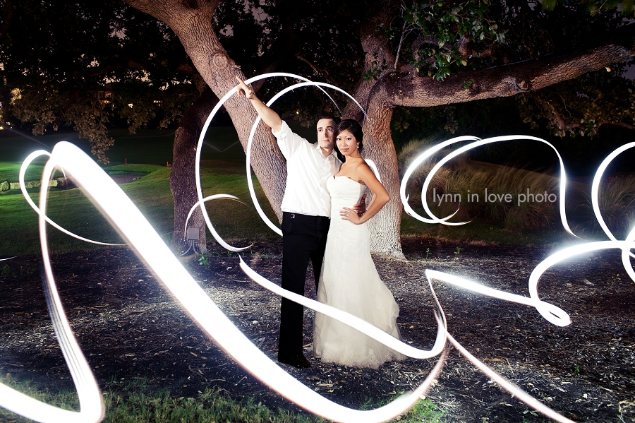 Light Painting by Lynn in Love Photo, Dallas Wedding Photographer