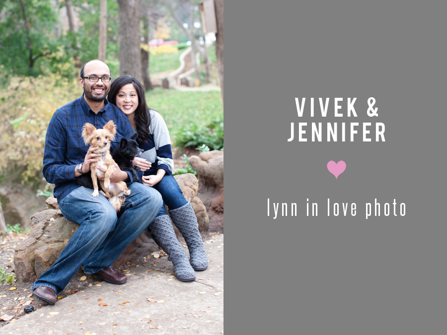Vivek and Jennifer's Portrait Love Shoot with two chihuahuas in Highland Park, Dallas, TX by Lynn in Love Photo, Dallas Portrait Photographer 
