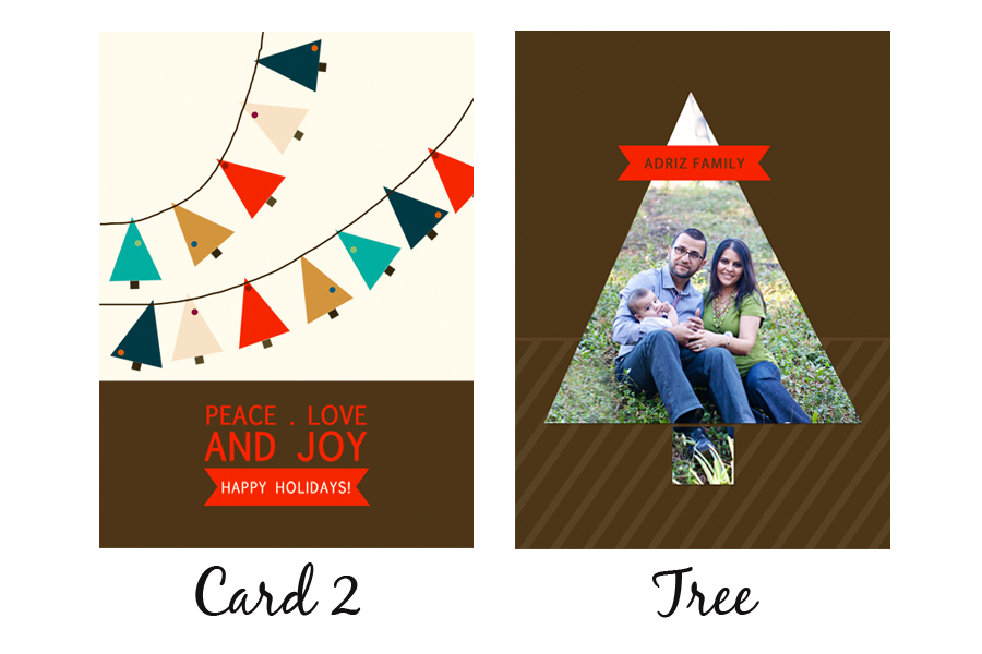 blog2011-Card2---Tree Fun and cheerful style Christmas Card by Lynn in Love Photo, Dallas Baby Photographer