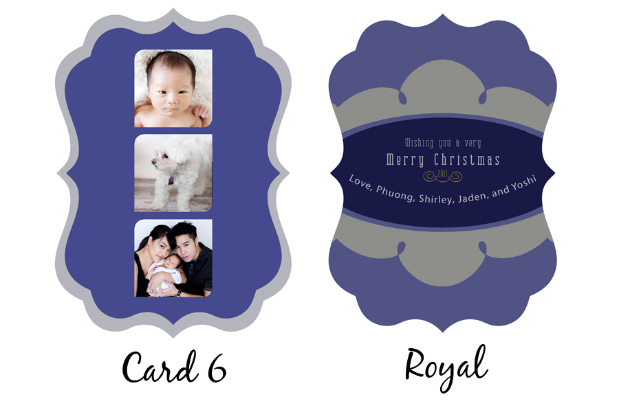 blog2011-Card6---Royal Classic and beautiful Christmas Card by Lynn in Love Photo, Dallas Baby Photographer