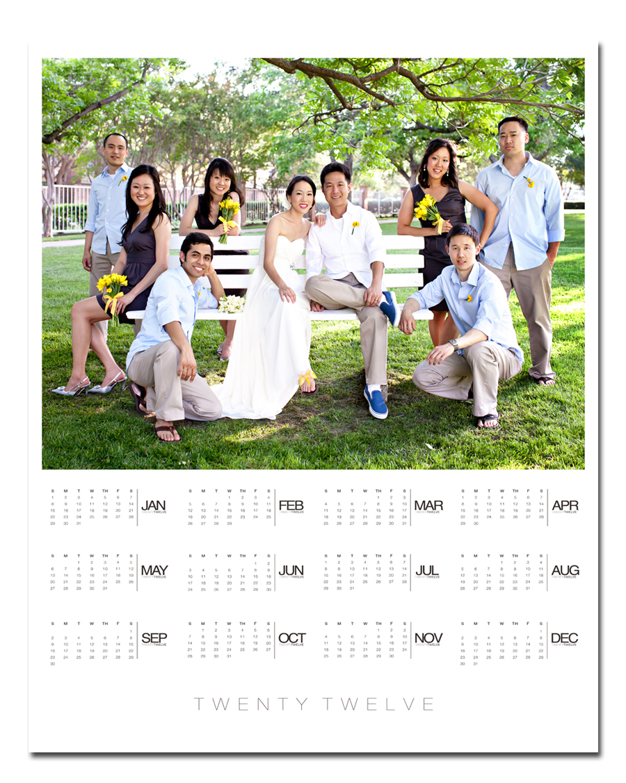 POSTER Calendar with Lynn in Love Photo Wedding , Dallas Wedding Photographer