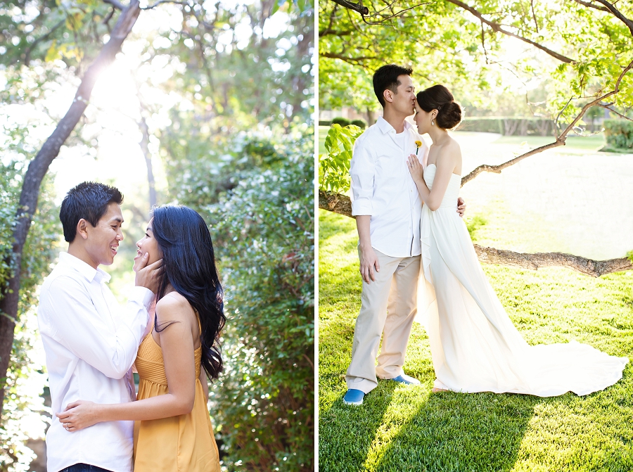 Lynn in Love Photo, Dallas Wedding Photographer with yellow details