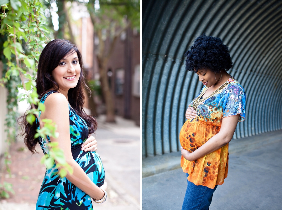 Lynn in Love Photo, Dallas Maternity Photographer with bright clothes