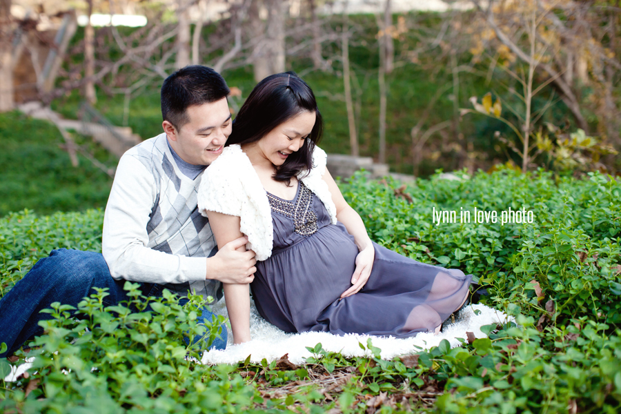Lan_Maternity_Blog_009 Lan and Herman's romantic maternity session in Highland Park by Lynn in Love Photo, Dallas Maternity Photographer
