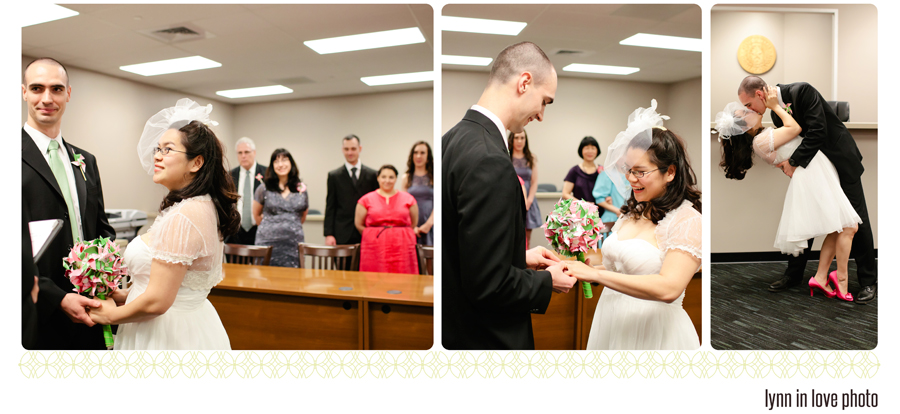 Minh & Thomas Courthouse Wedding at the Rockwall County Courthouse with vintage DIY details by Lynn in Love Photo, Dallas Wedding Photographer
