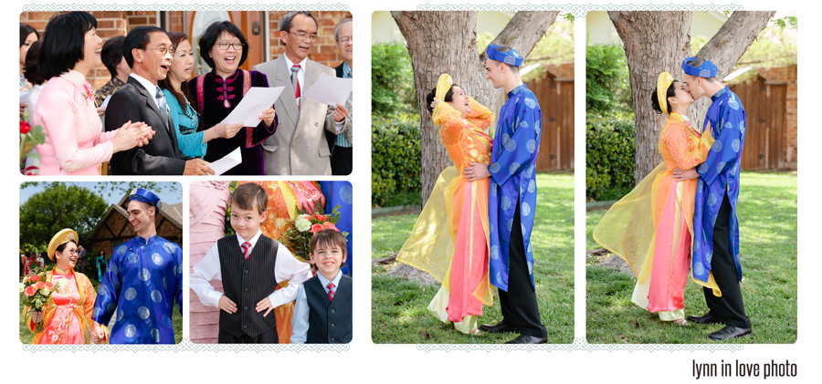 Minh & Thomas's Vietnamese Tea Ceremony by Lynn in Love Photo, Dallas Wedding Photographer