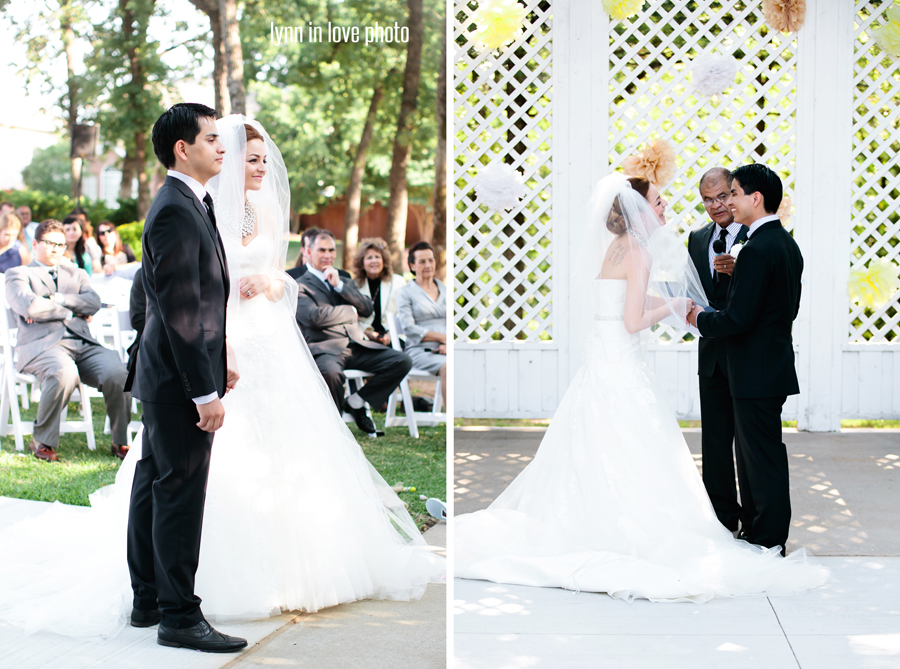 Gabi and Oscar's Vintage Glam Outdoor Wedding by Lynn in Love Photo, Dallas Wedding Photographer