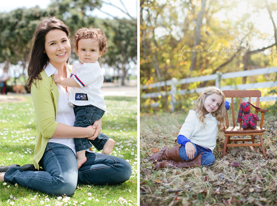 Sweet outdoor family portraits by Lynn in Love Photo, Dallas and Houston Child Photographer