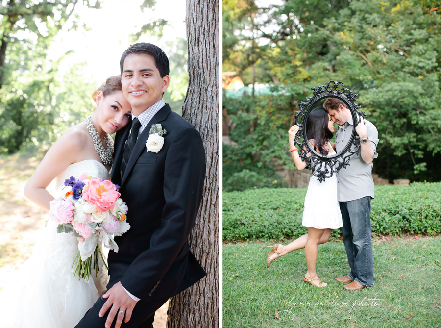 outdoor engagement and wedding romantics by Lynn in Love Photo, Dallas and Houston Wedding Photographer