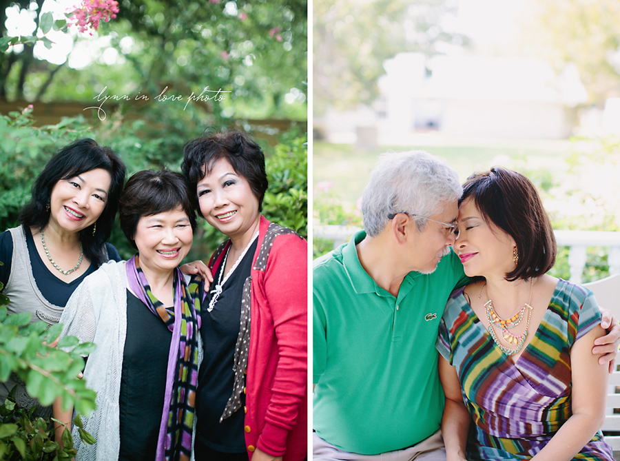 Old family friends by Lynn in Love Photo, Dallas Portrait Photographer
