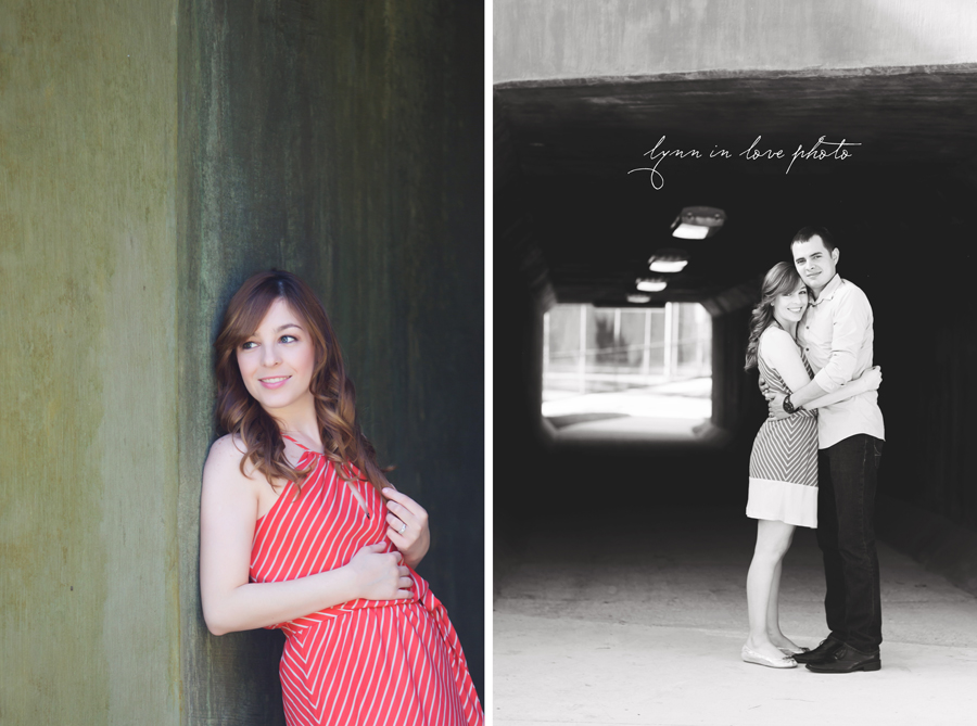 Ingrity and Michael's Anniversary Love Shoot in Highland Park tunnel by Lynn in Love Photo, Dallas and Houston Portrait photographer