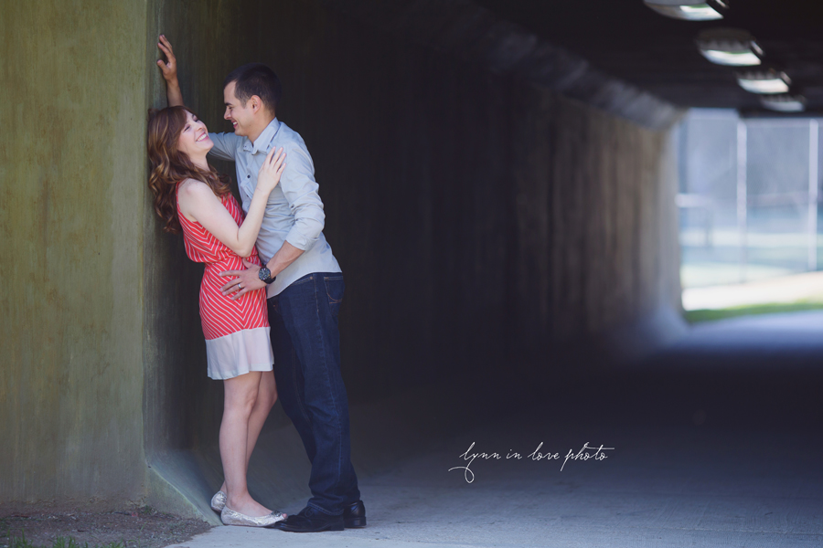 Happy couple for their love shoot in Highland Park by Lynn in Love Photo, Dallas and Houston Portrait photographer